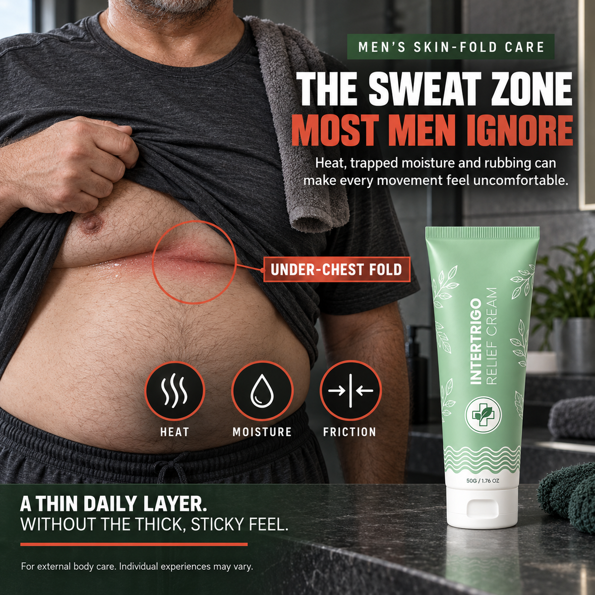 Body-fold care that fits into real life