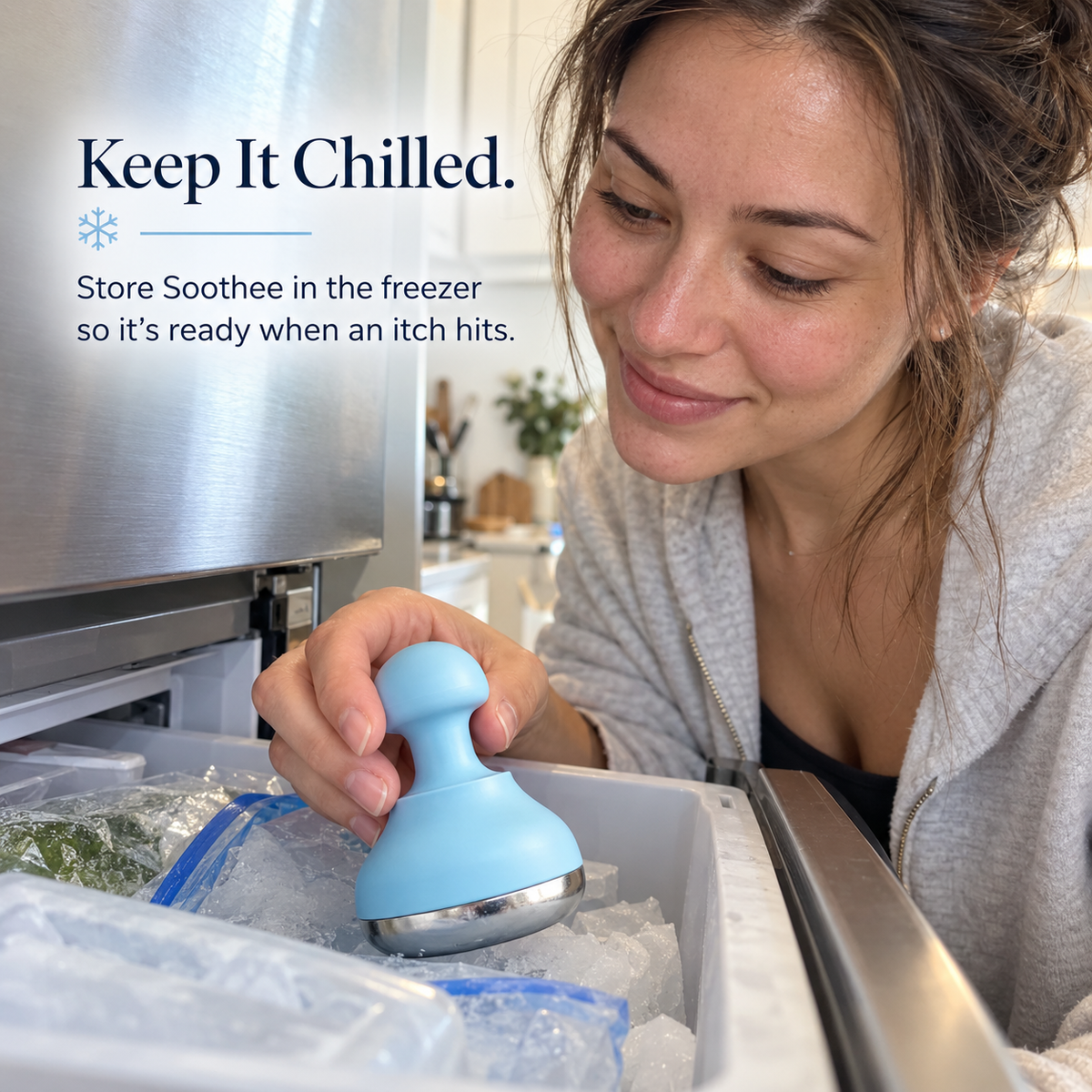 Less scratching. More soothing.