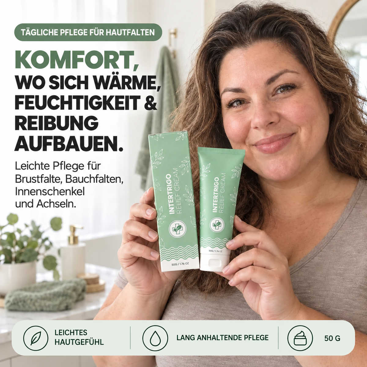 Kare Cream – Pflege für beanspruchte Hautfalten