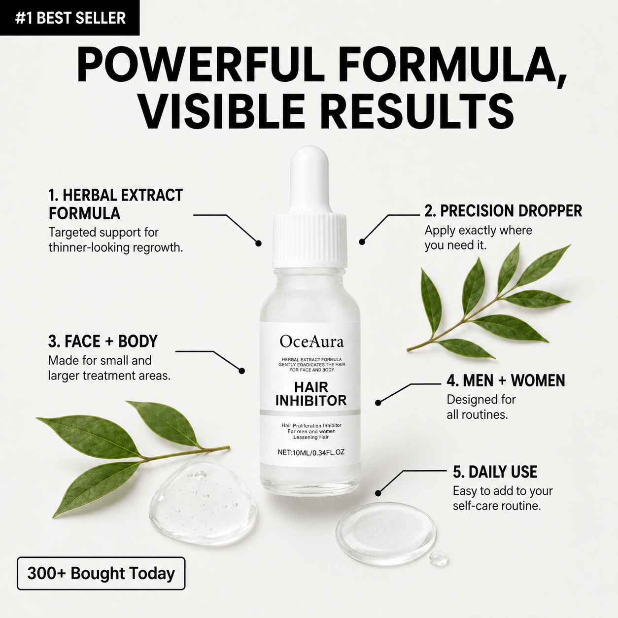 Stop planning your day around visible regrowth.
